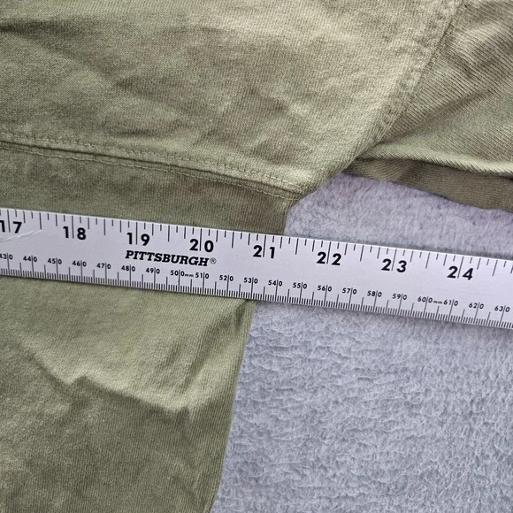 Disney Women Top Small Green Spirit Jersey Shirt Disneyland Resort Long Sleeve - Picture 6 of 9